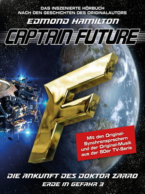 cover image of Captain Future, Erde in Gefahr, Folge 3